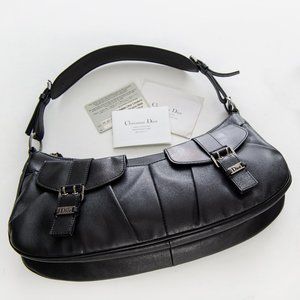 Authentic with Certificate Christian Dior Shoulder Bag +FREE Chain Shoulder Drop